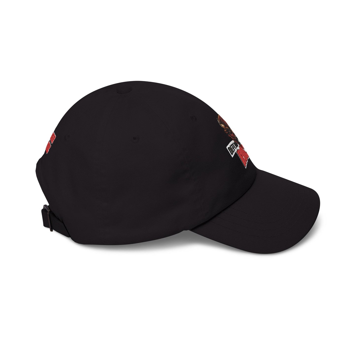 Defend the Rock Dad Cap — Retro Hoosier Football Bison Logo Hat