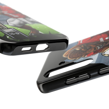 Buffalo Mascot Football Tough Phone Case — "16-0" Championship Design