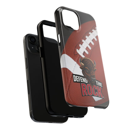 Defend the Rock, Football, Tough Phone Cases