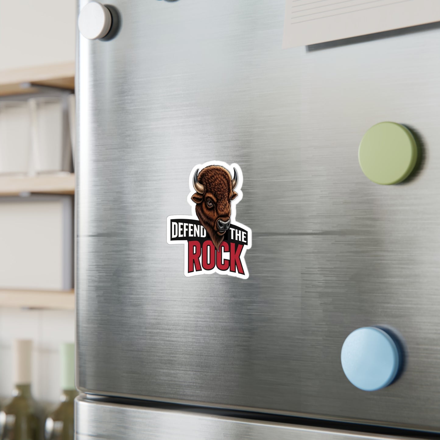 Defend the Rock Vinyl Decals | Perfect for Car, Laptop, Water Bottle, Sports Gear, and Decor