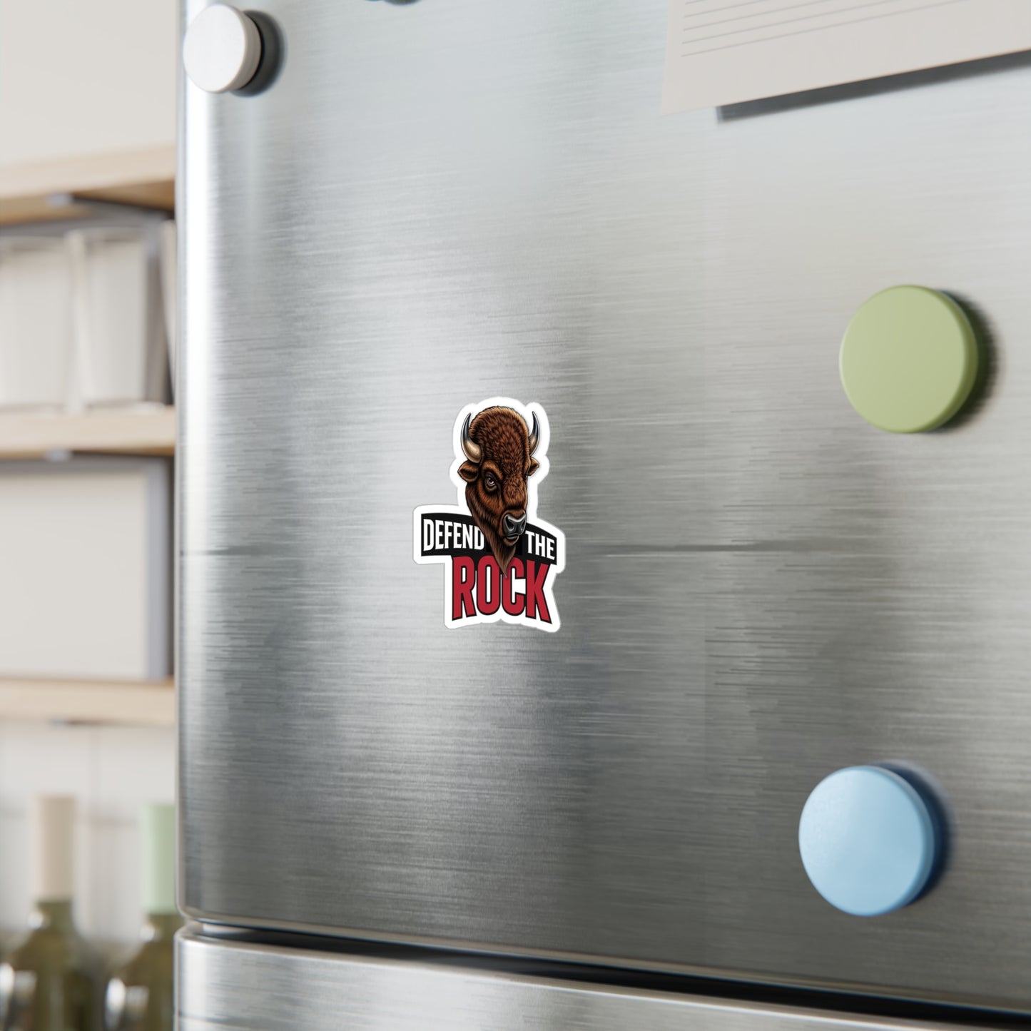 Defend the Rock Vinyl Decals | Perfect for Car, Laptop, Water Bottle, Sports Gear, and Decor