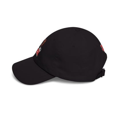 Defend the Rock Dad Cap — Retro Hoosier Football Bison Logo Hat