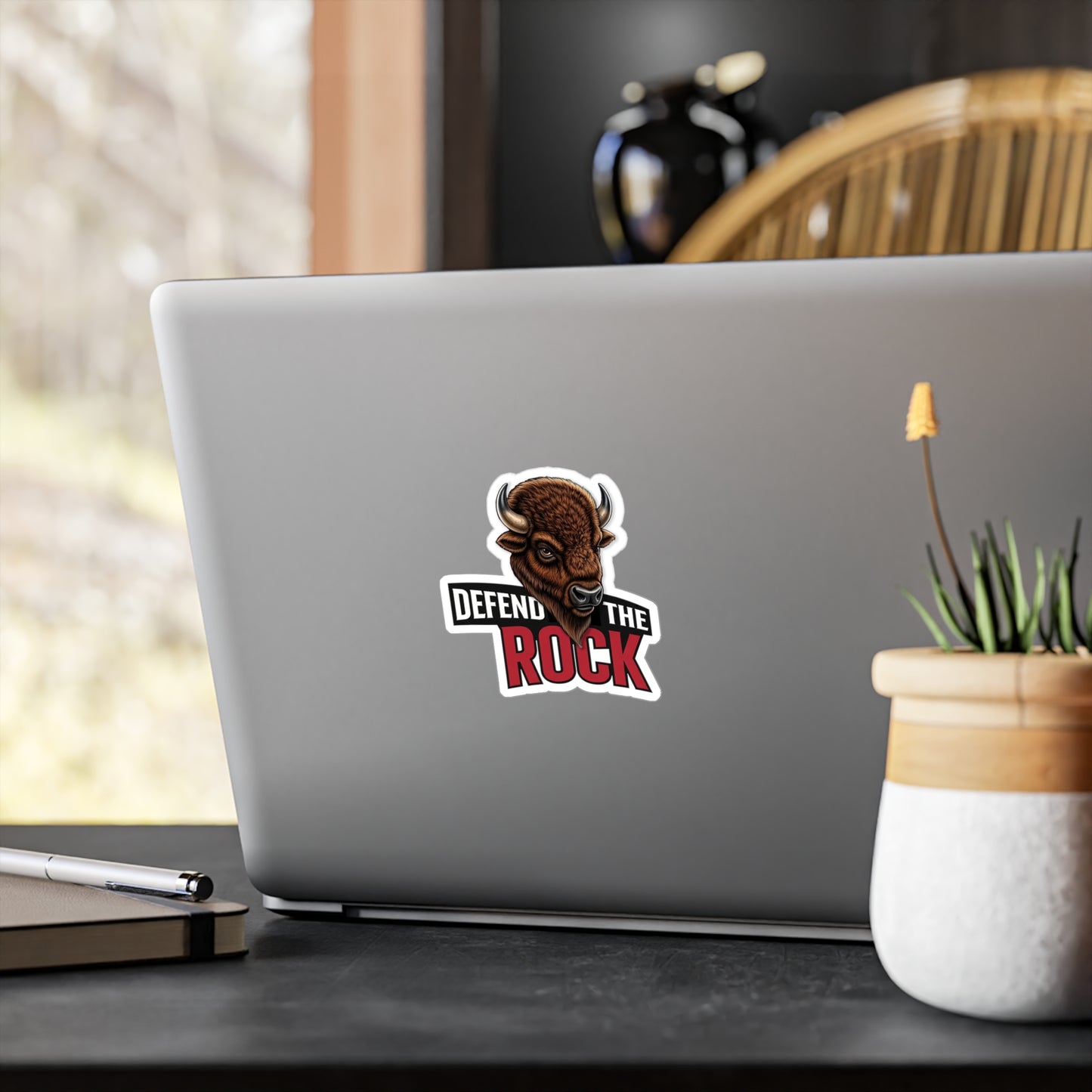 Defend the Rock Vinyl Decals | Perfect for Car, Laptop, Water Bottle, Sports Gear, and Decor