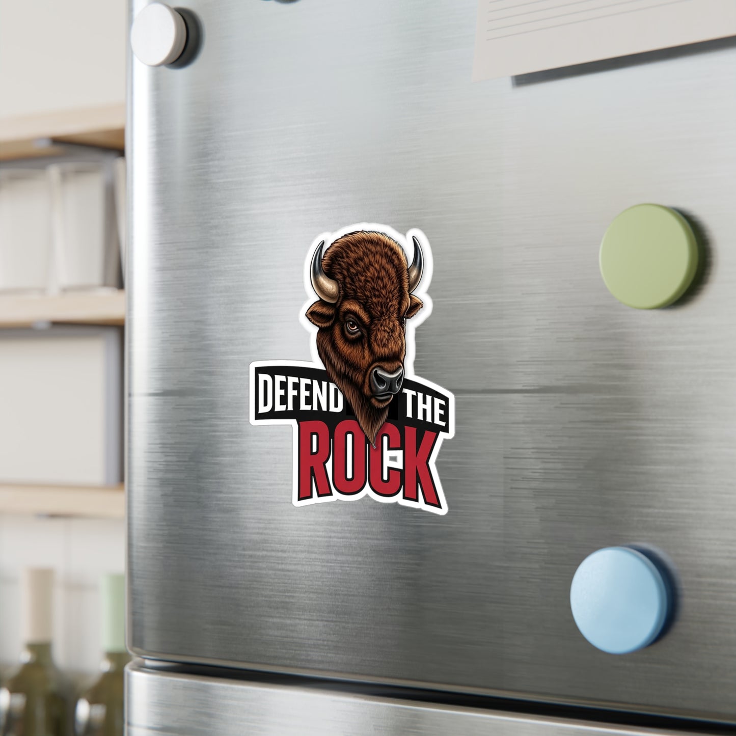 Defend the Rock Vinyl Decals | Perfect for Car, Laptop, Water Bottle, Sports Gear, and Decor