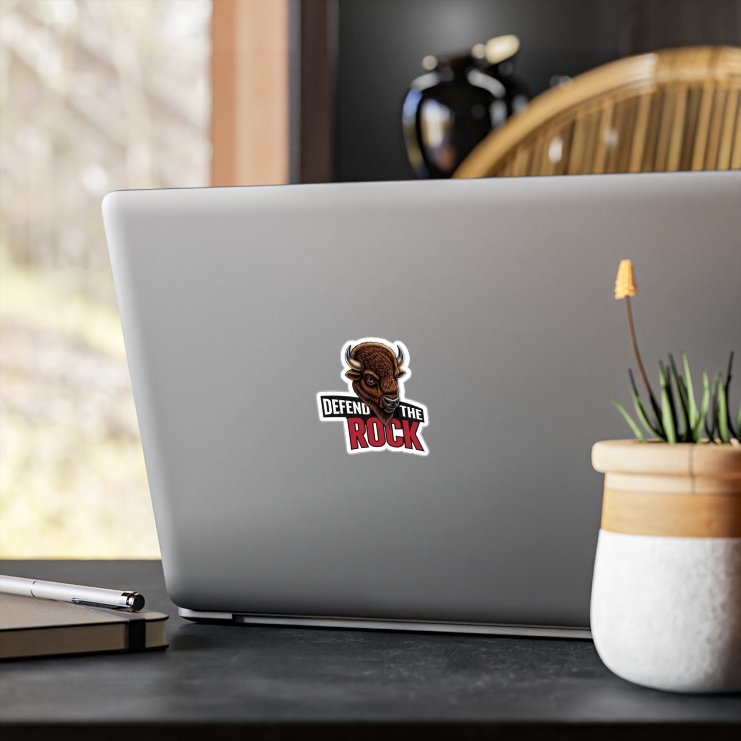 Defend the Rock Vinyl Decals | Perfect for Car, Laptop, Water Bottle, Sports Gear, and Decor